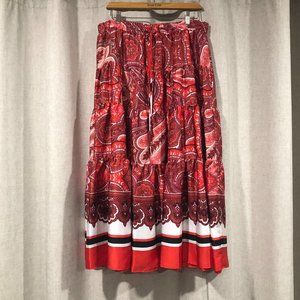 Ralph Lauren tiered skirt size XL